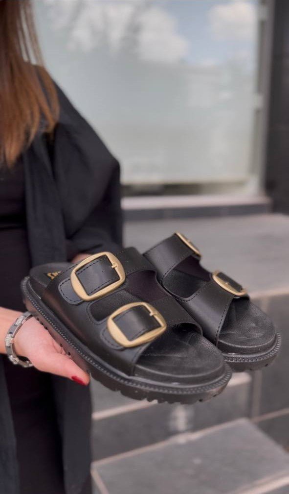 KBTX - 1 Siyah Kadın Terlik - Pawliox