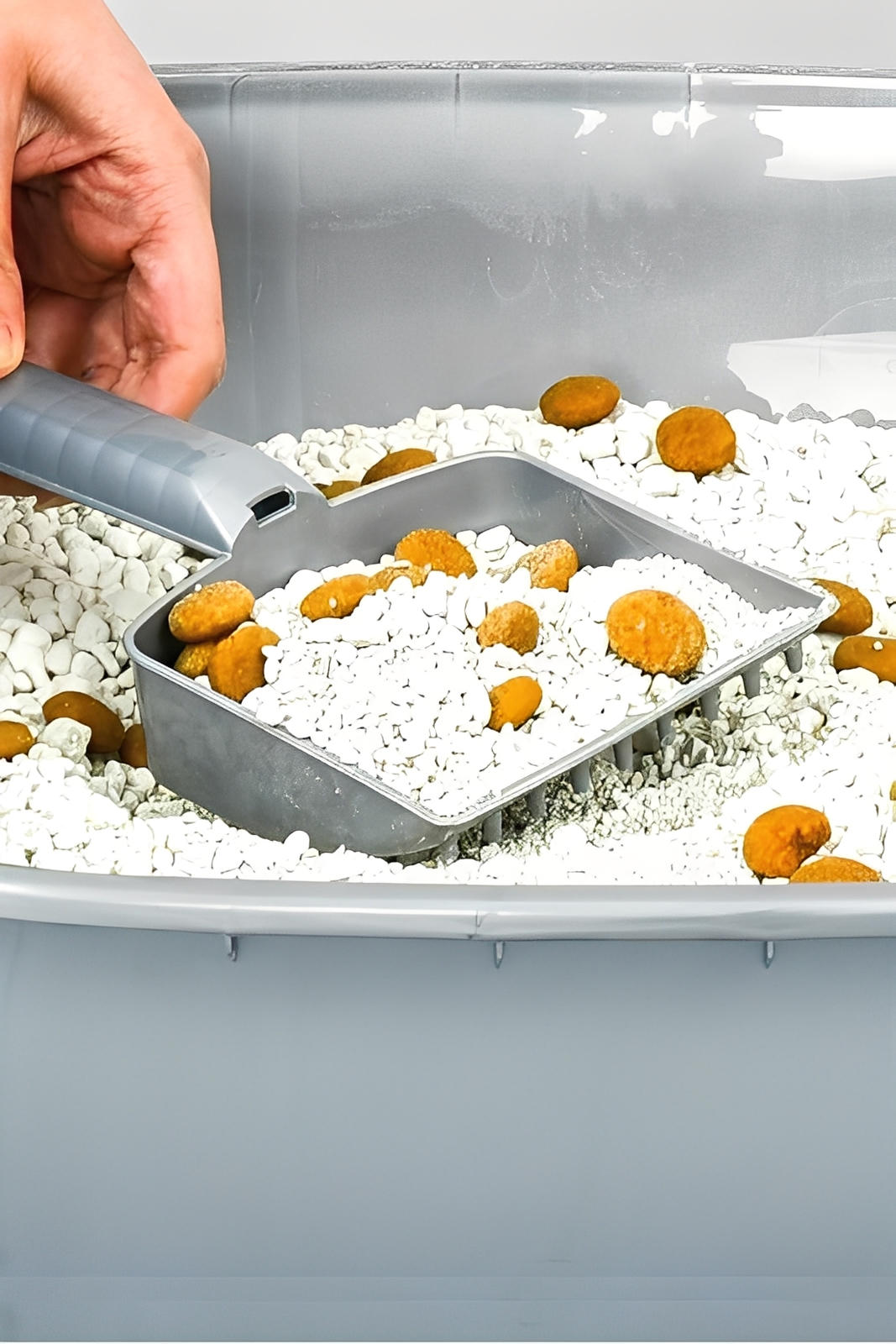 Kedi Kumu Eleme ve Temizleme Küreği