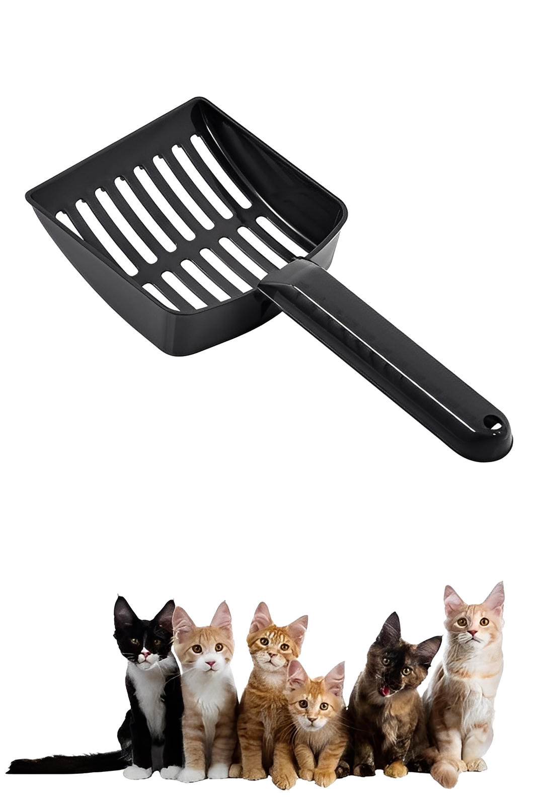 Kedi Kumu Eleme ve Temizleme Küreği