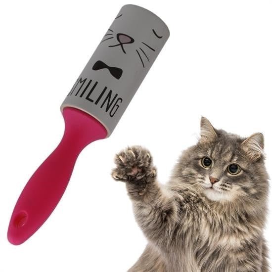 Tekrar Kullanılabilir Yapışkanlı Tüy Toplama Rulo Aparatı - Pawliox