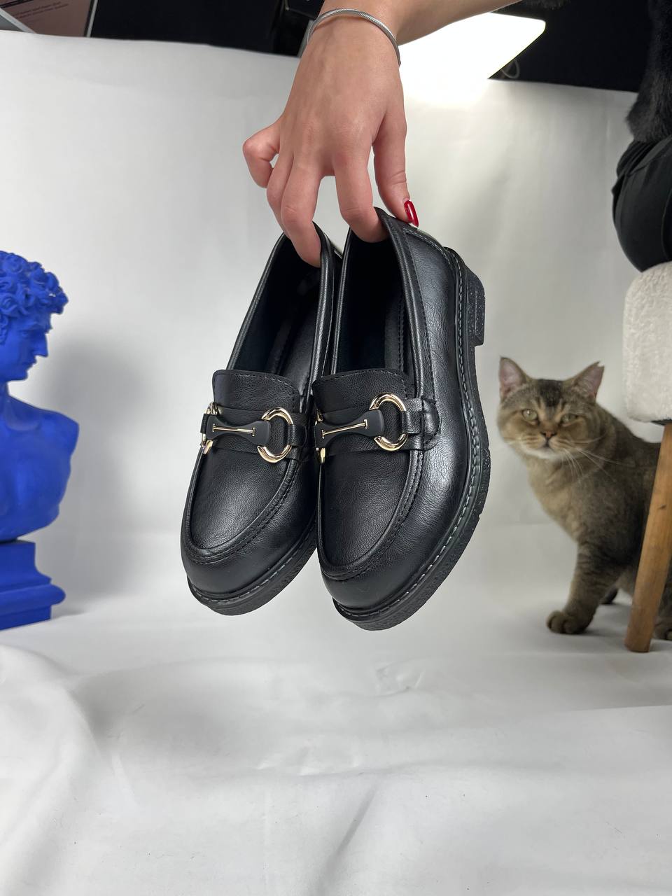 KB - 801 Kömür Cilt Kadın Babet - Pawliox