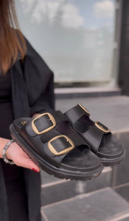 KBTX - 1 Siyah Kadın Terlik - Pawliox