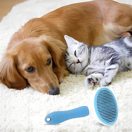 Ergonomik Kedi & Köpek Tüy Tarağı