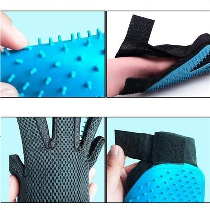 Pawliox® Tüy Toplayan Kedi Temizleme Eldiveni Tüy Toplama Eldiveni - Pawliox