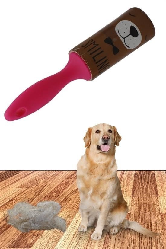 Tekrar Kullanılabilir Yapışkanlı Tüy Toplama Rulo Aparatı - Pawliox