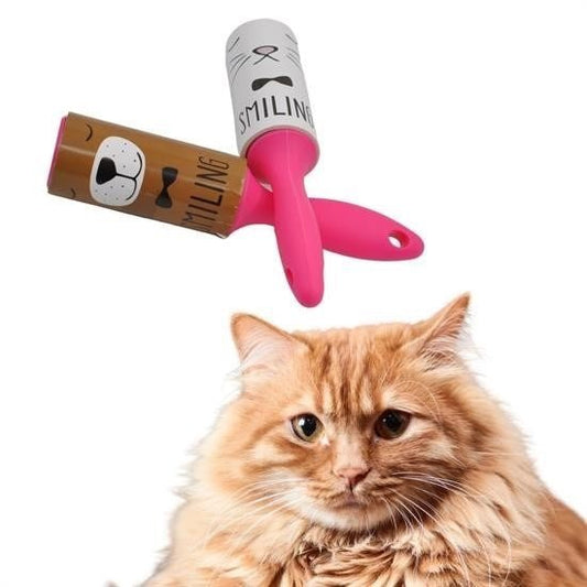 Tekrar Kullanılabilir Yapışkanlı Tüy Toplama Rulo Aparatı - Pawliox